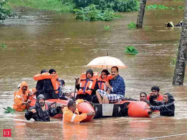 Flood relief in Assam